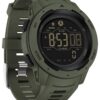Yihou Pedometer Watch Fitness Tracker Step Counter Calories Runnig Watches Digital Waterproof Military Tactical Wrist Watch Stopwatch Alarm LED Dual Time Countdown