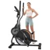 YOSUDA Pro Cardio Climber Stepping Elliptical Machine, 3-in-1 Elliptical Machine Stair Stepper Trainer, Total Body Fitness Cross Trainer with Quiet Magnetic Driving System, 16...