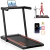 YOSUDA Walking Pad, 300lb Capacity Under Desk Treadmill with Bluetooth, Desk Treadmill for Office Under Desk, Walking Pad Treadmill, Running Walking Jogging Machine