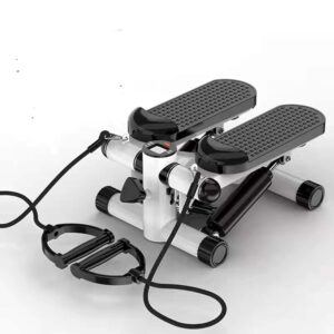 YSUEFIJO Mini Exercise Stepper, Step Fitness Machines, Exercise Slimming Machine, with Resistance Bands and Display, More Than 300lbs Weight Capacity, for Home Office Workout...