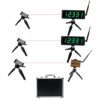 YZ Battery Powered Wireless Laser Timer for Sprints Race Clock Racing Timer Stopwatch Electronic Bike Speed Training Skating Track Field Timer Motorcycle