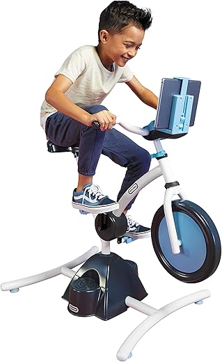 How to make exercising on a bike fun for kids?